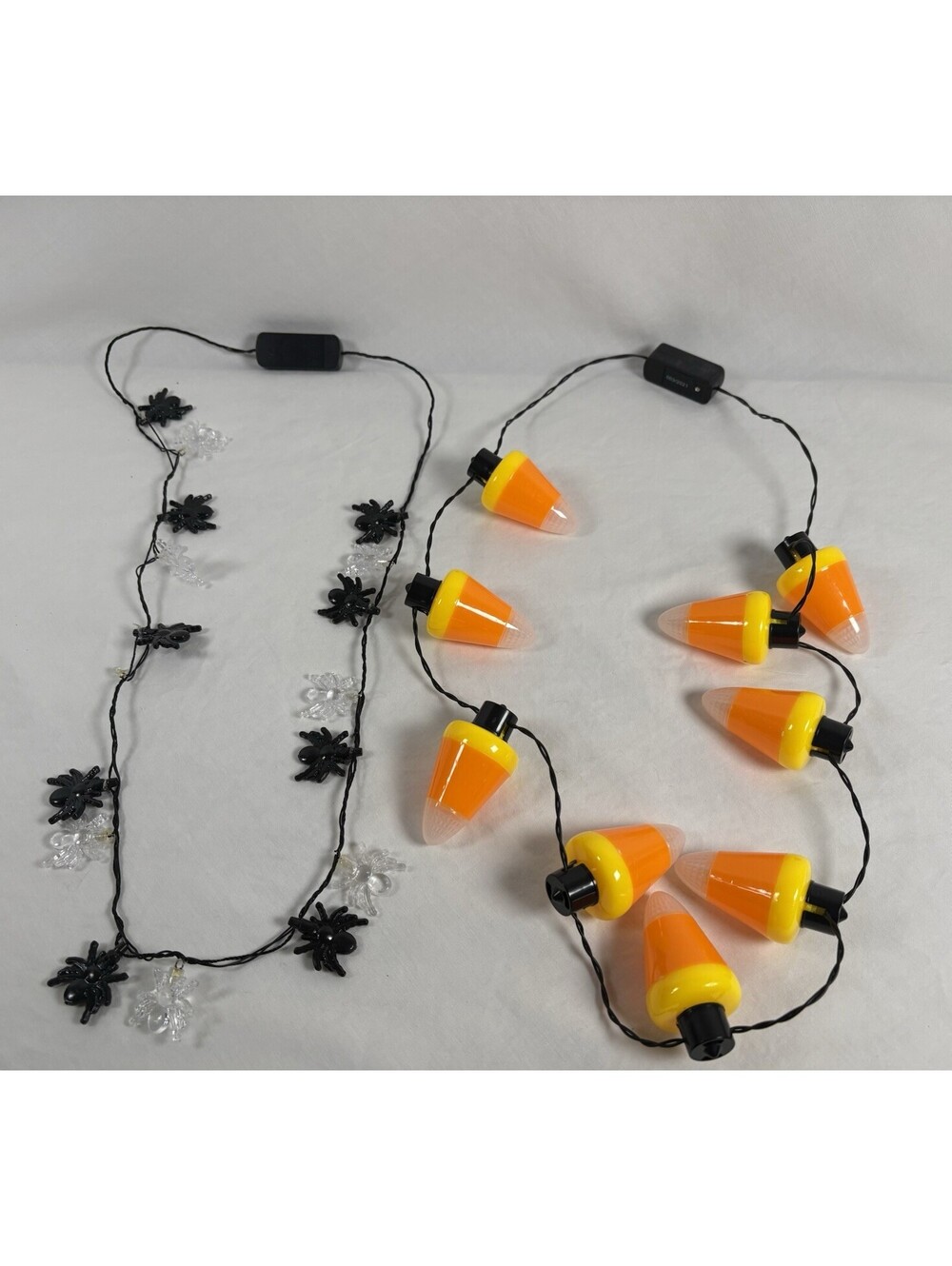 Candy Corn Halloween / Fall Lights, Blinking Or Solid Mode Battery Run 8 Lights